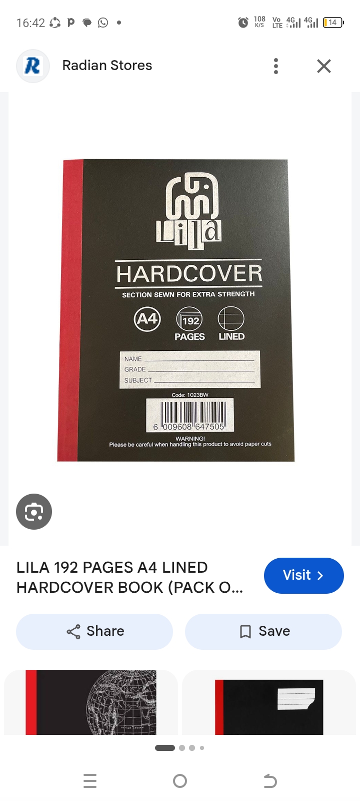 Exercise Book